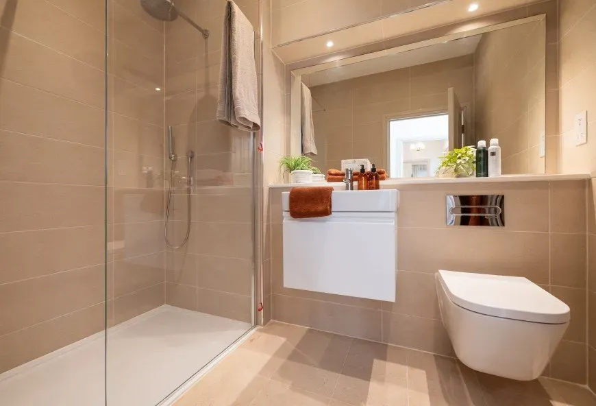 Shower room at Mount Battenhall