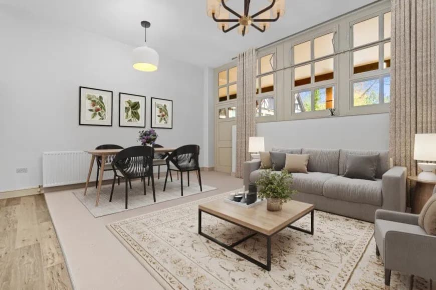 The Stables Apartment 1 Lounge