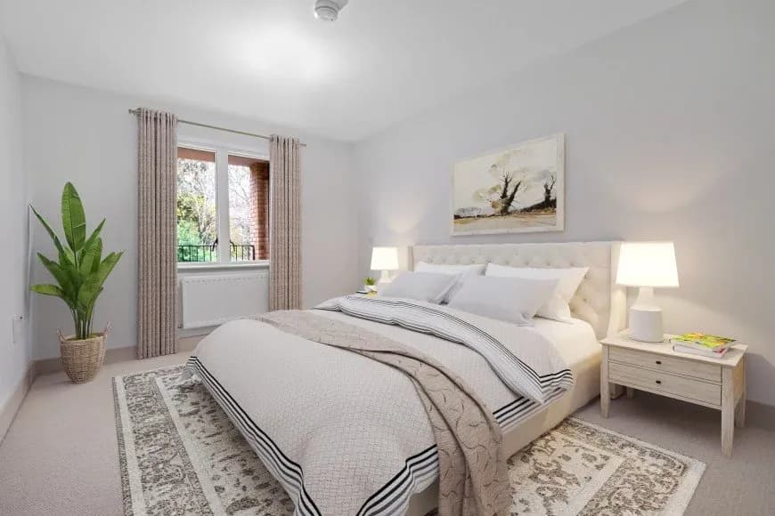 Bedroom at Mount Battenhall