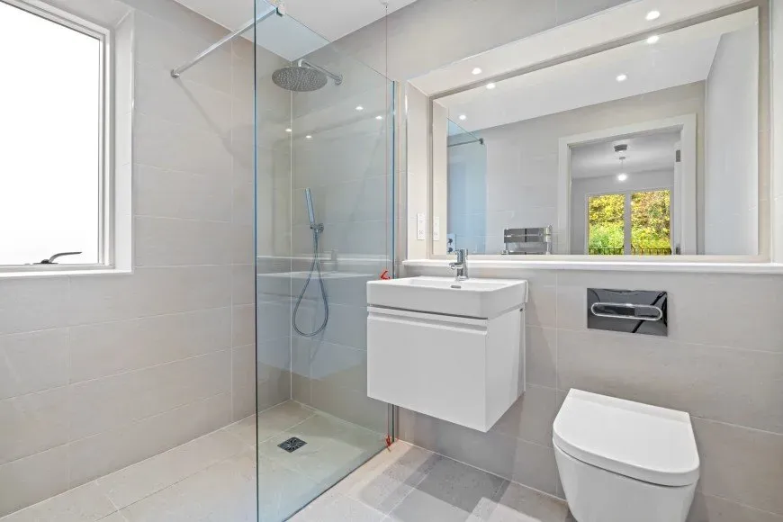 Shower room at Mount Battenhall