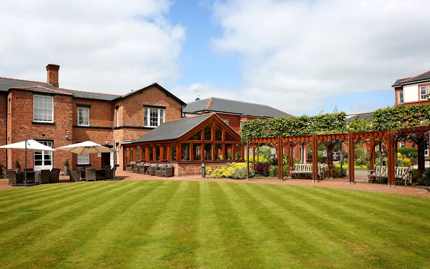 Boughton Hall external lawn