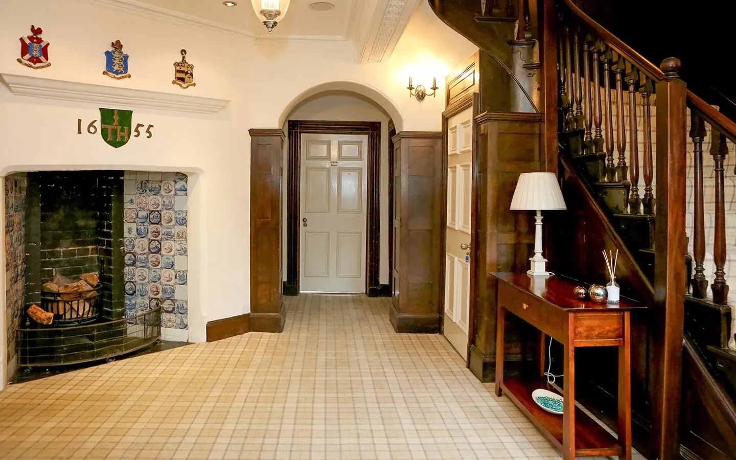 Hallway at Boughton Hall