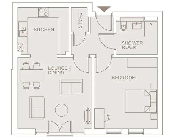 Richmond Apartment 49 Floorplan