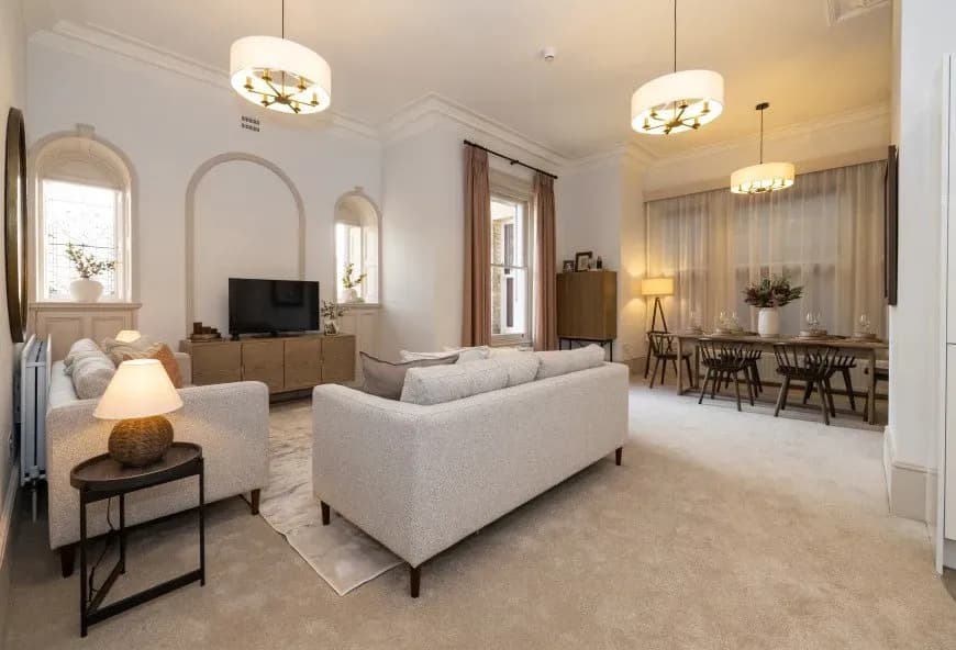 Living room at 9 Mount Battenhall