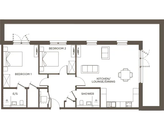 The Astley Apartment 29 Floorplan