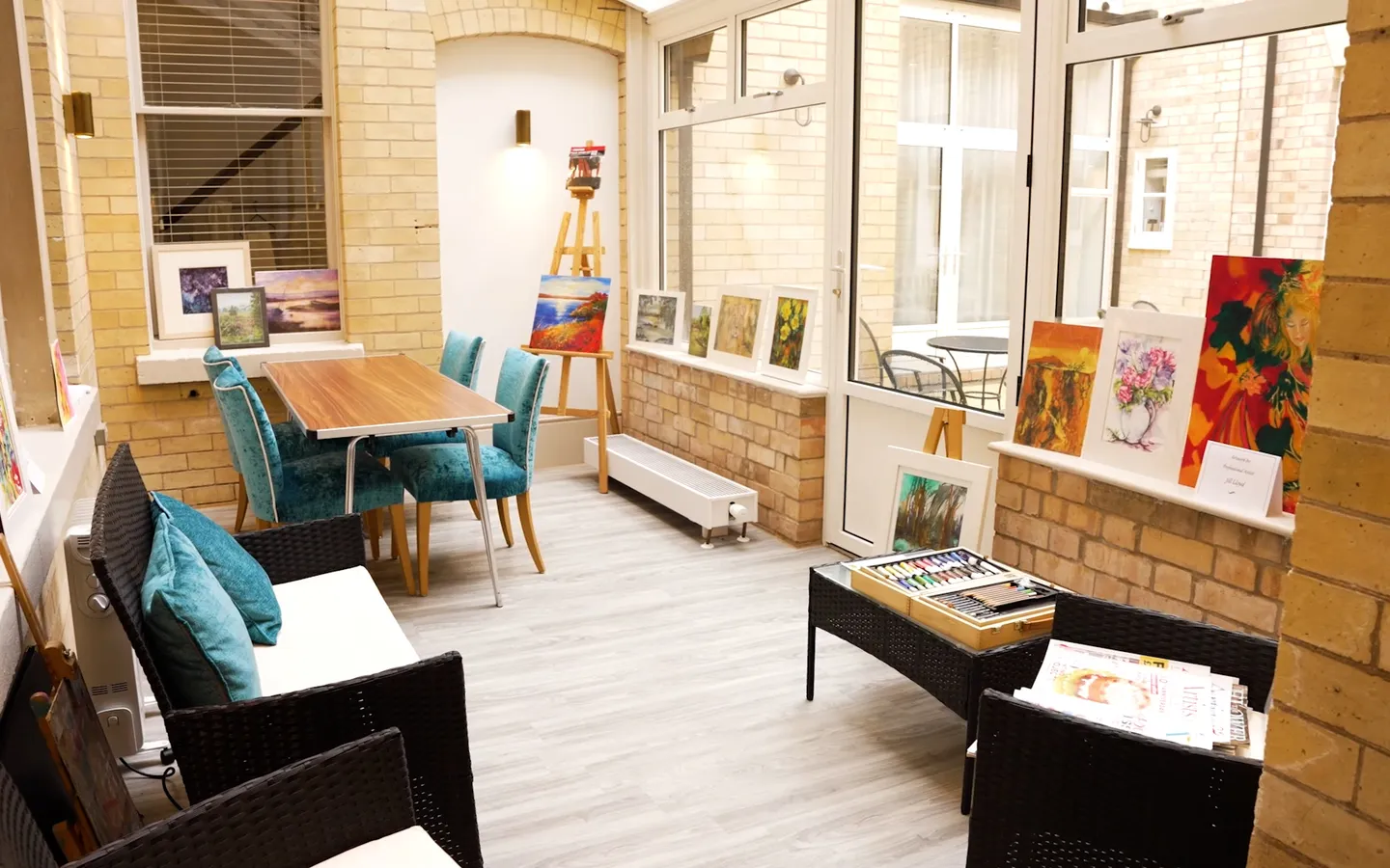 The art room at Mount Battenhall