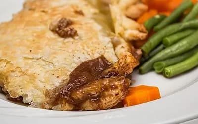 Meat pie at the red house