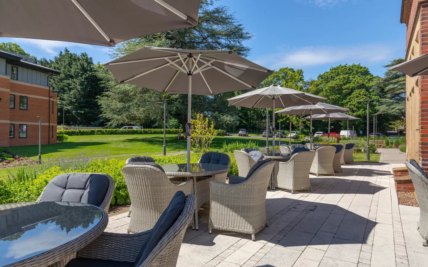 Outdoor furniture grey