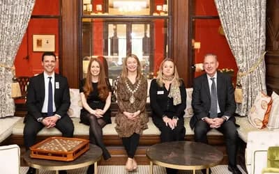 Worcester Mayor visiting Mount Battenhall