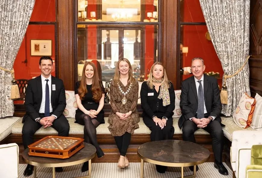 Worcester Mayor visiting Mount Battenhall