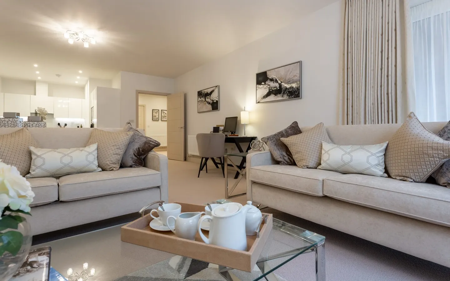 Living room at Mount Battenhall