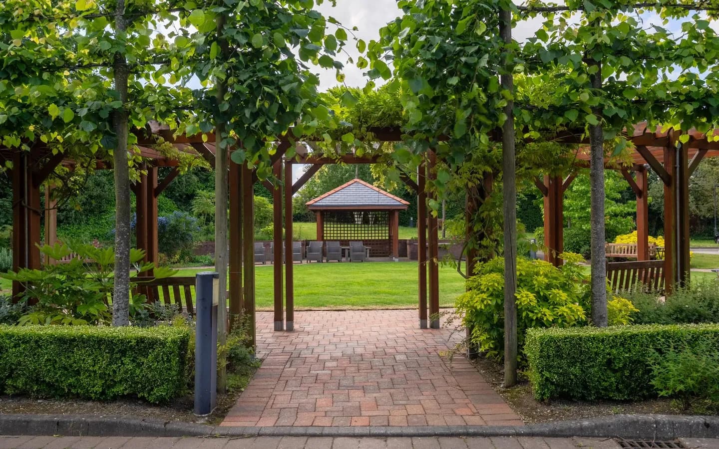 Garden at Boughton Hall