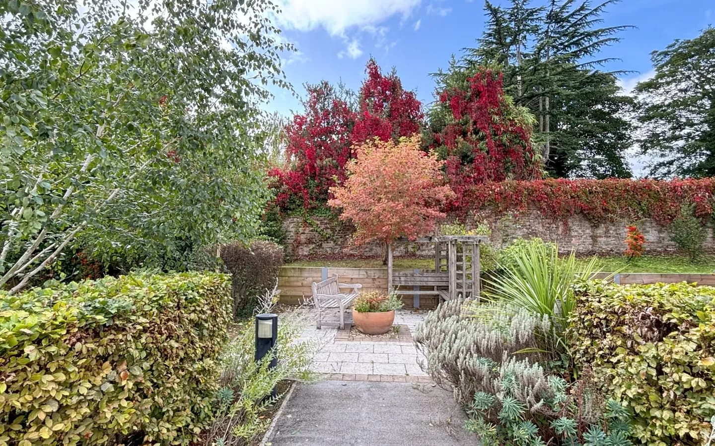 Boughton House garden