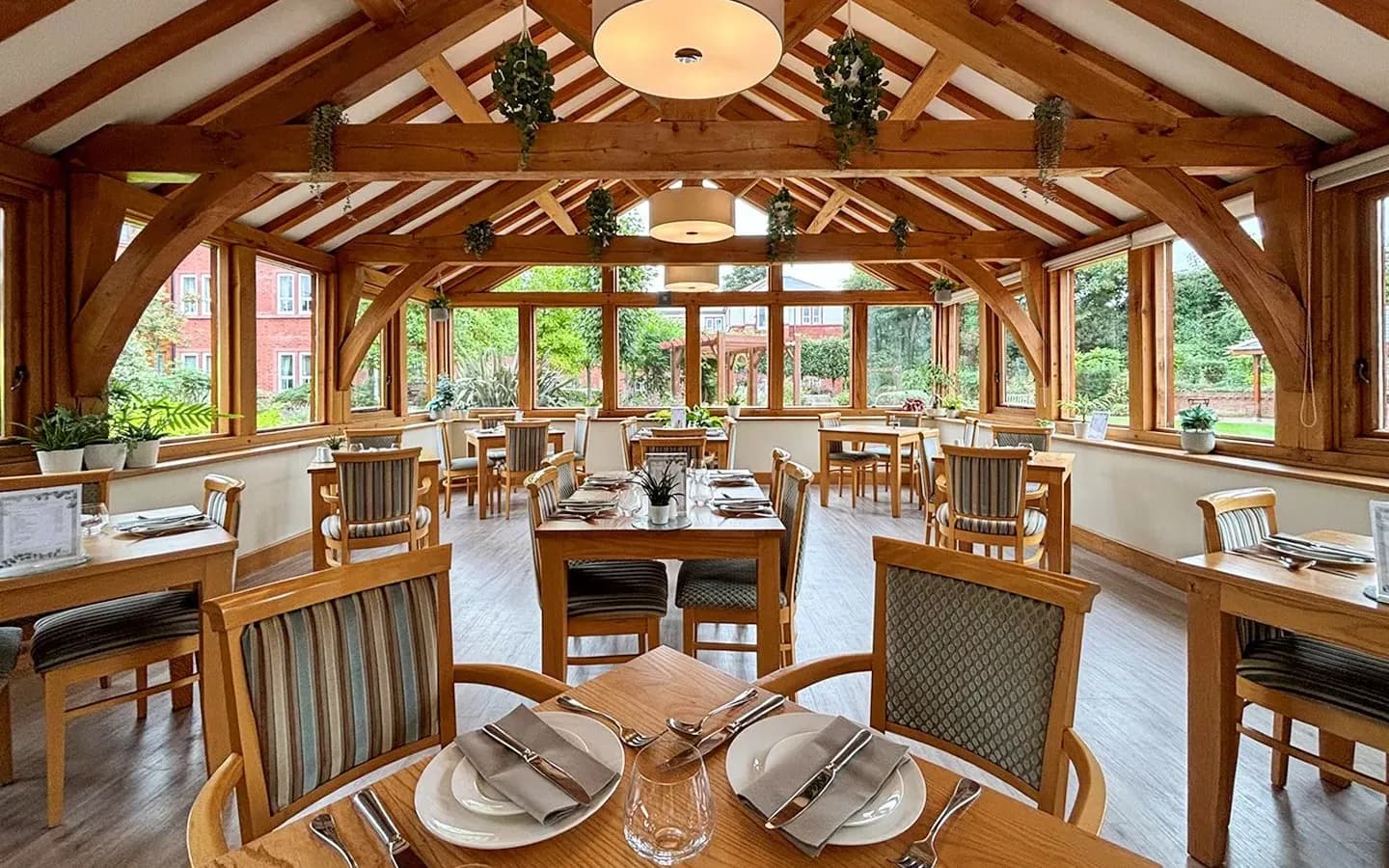 Dining room at Boughton Hall