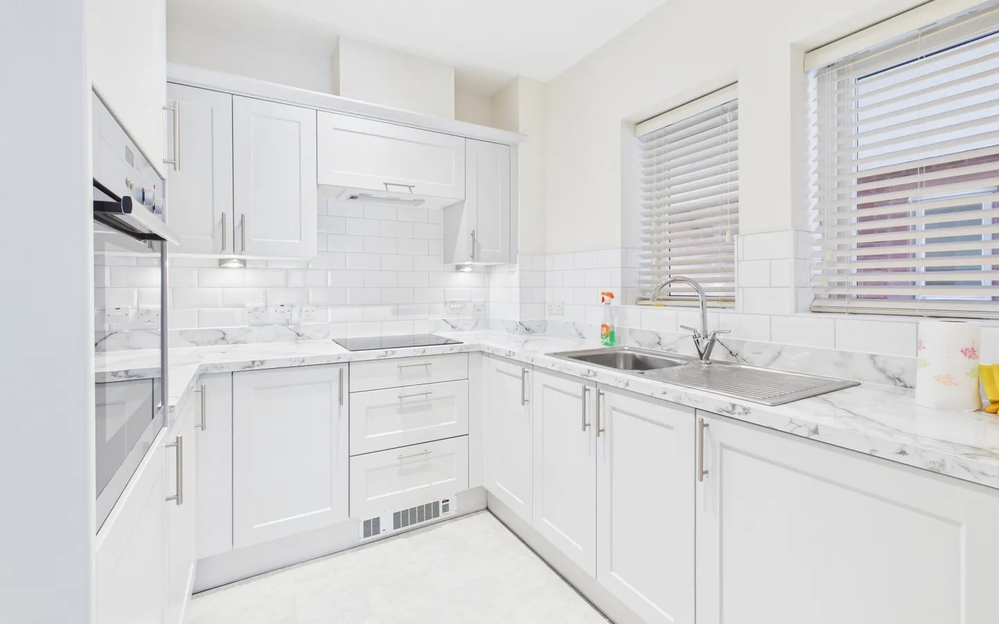 Kitchen in Apartment 25, Boughton Hall