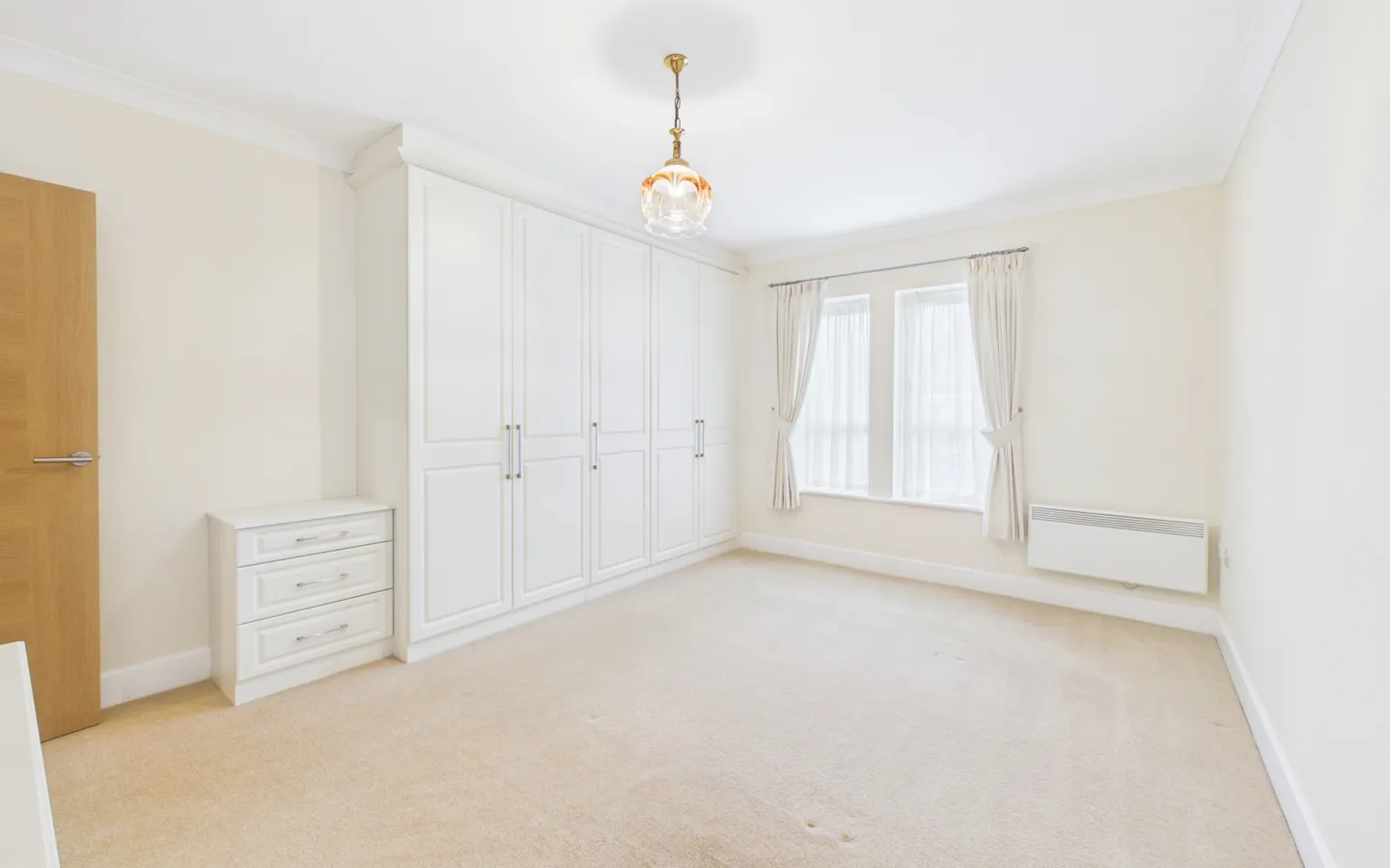 Bedroom in Apartment 24, Boughton Hall