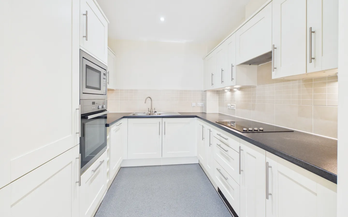 Kitchen in Apartment 24, Boughton Hall