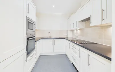 Kitchen in Apartment 24, Boughton Hall