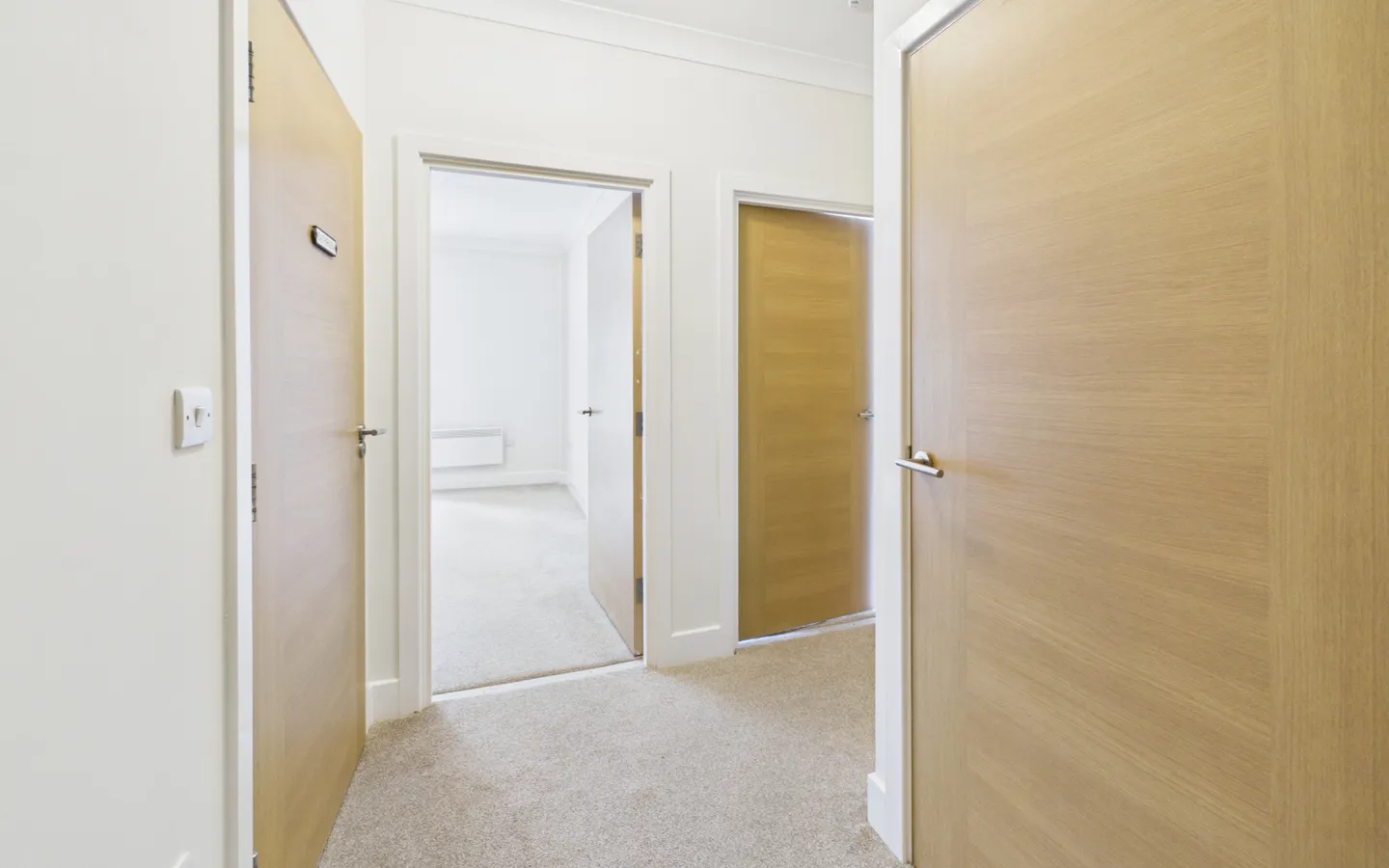 Hallway in Apartment 49, Boughton Hall