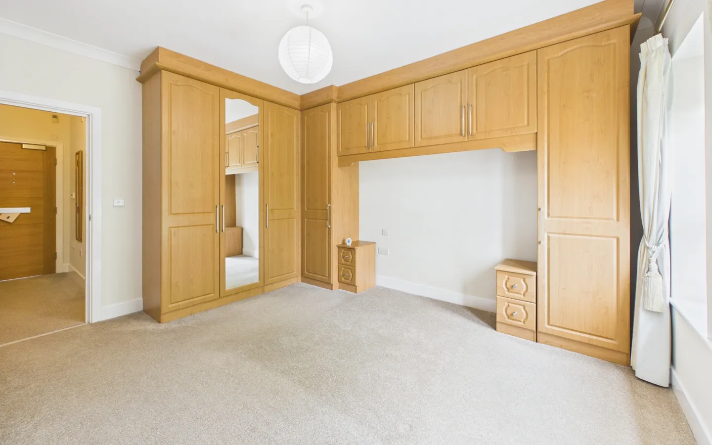 Bedroom in Apartment 49, Boughton Hall