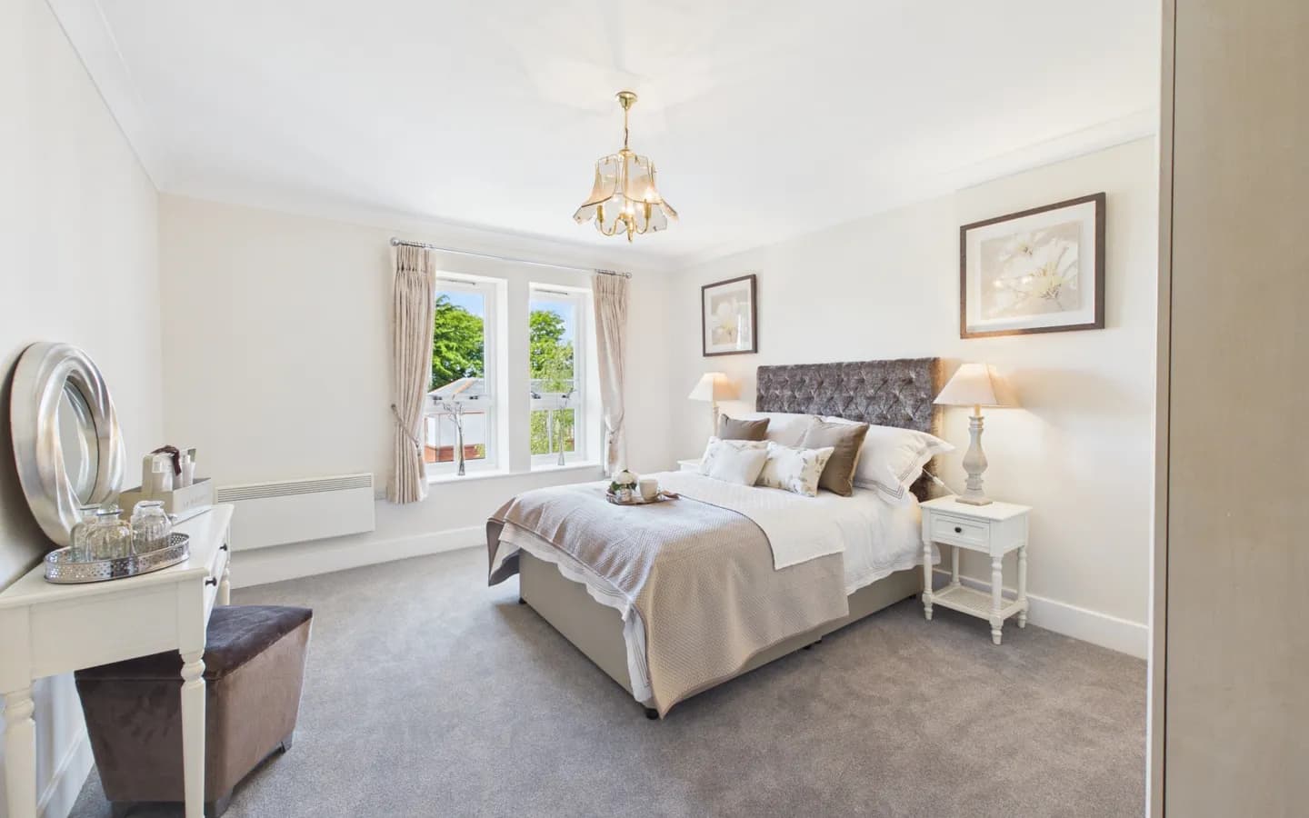Bedroom 2 in Apartment 65, Boughton Hall