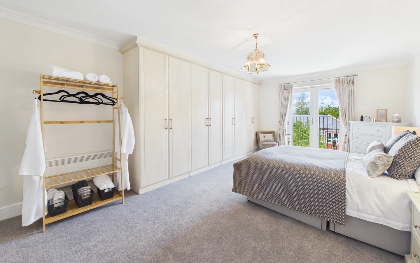 Bedroom 1 in Apartment 65, Boughton Hall