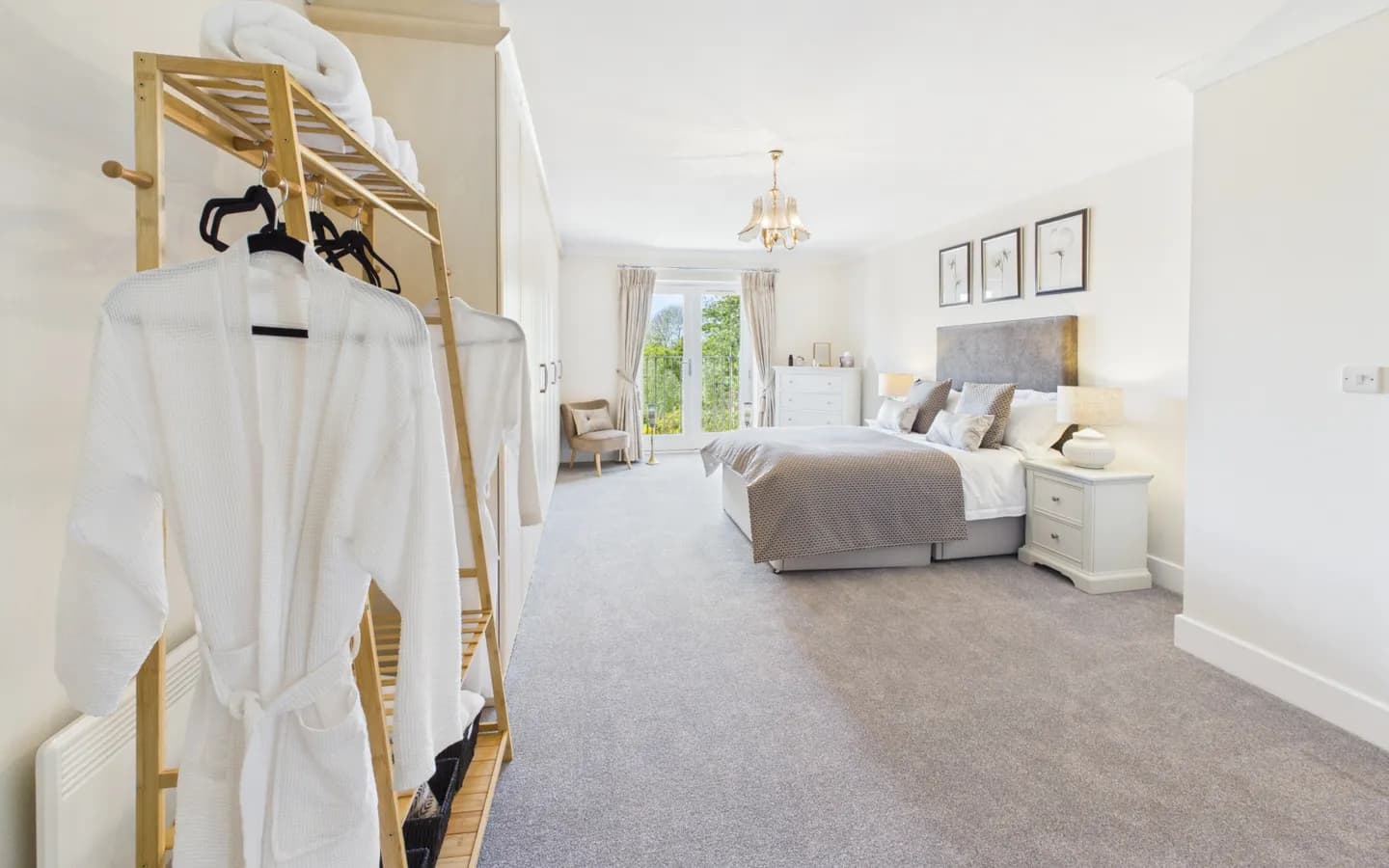 Bedroom 1 in Apartment 65, Boughton Hall