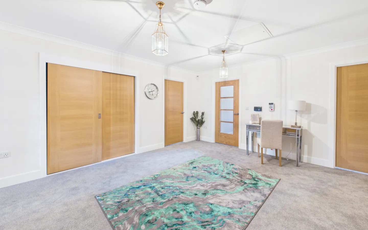 Large hallway in Apartment 65, Boughton Hall