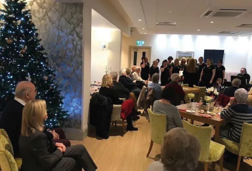 dishforth military wives choir singing