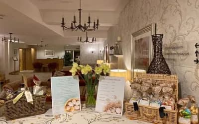 Easter treat display at Boughton Hall