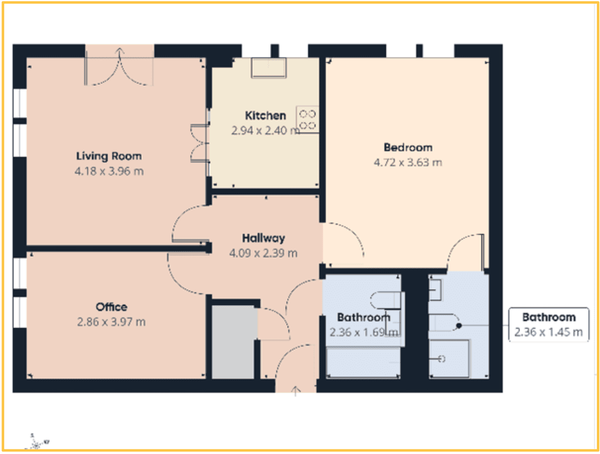 Boughton Hall Apt-32 floor plan