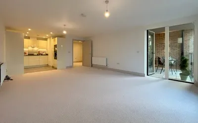 Open plan living area at Mount Battenhall