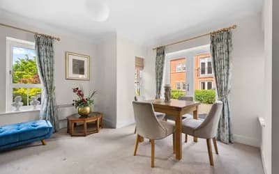Dining area at Boughton Hall