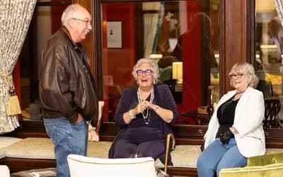 Homeowners laughing together at Mount Battenhall