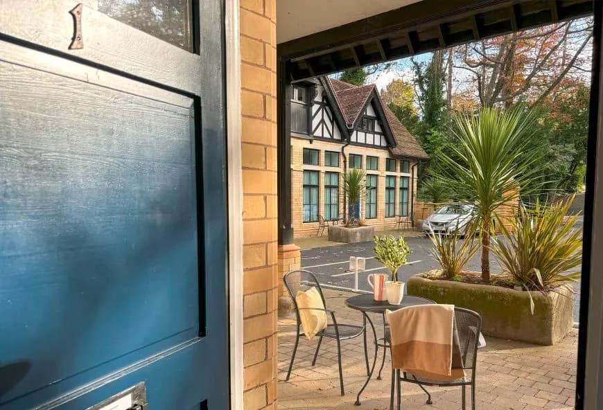 The Stables Apartment 1 patio