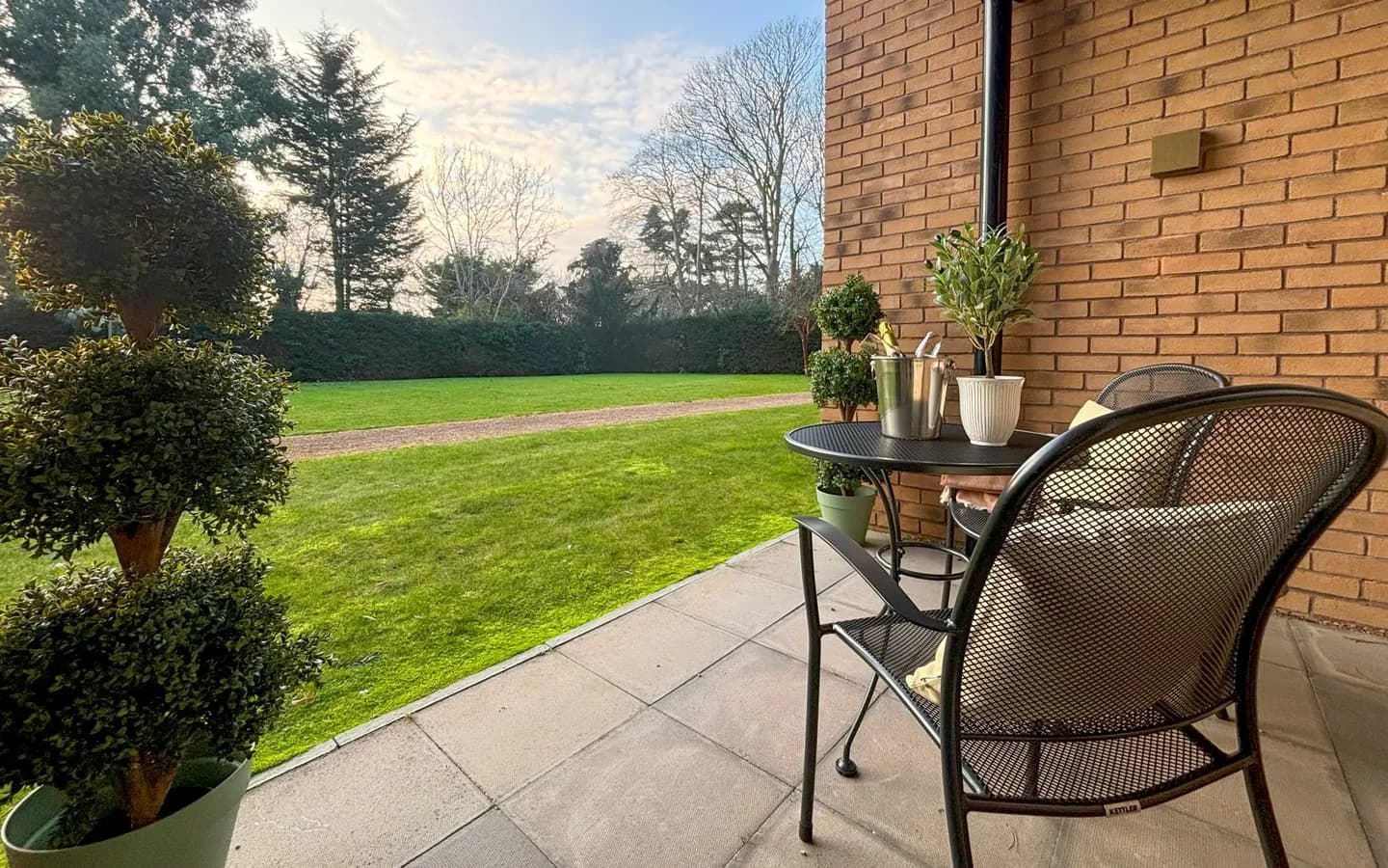 Patio at Mount Battenhall