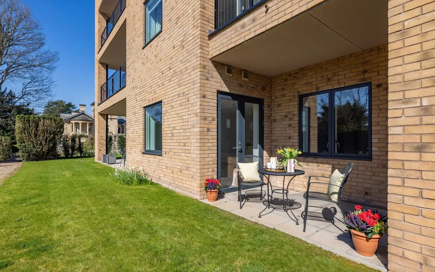 Patio at Mount Battenhall