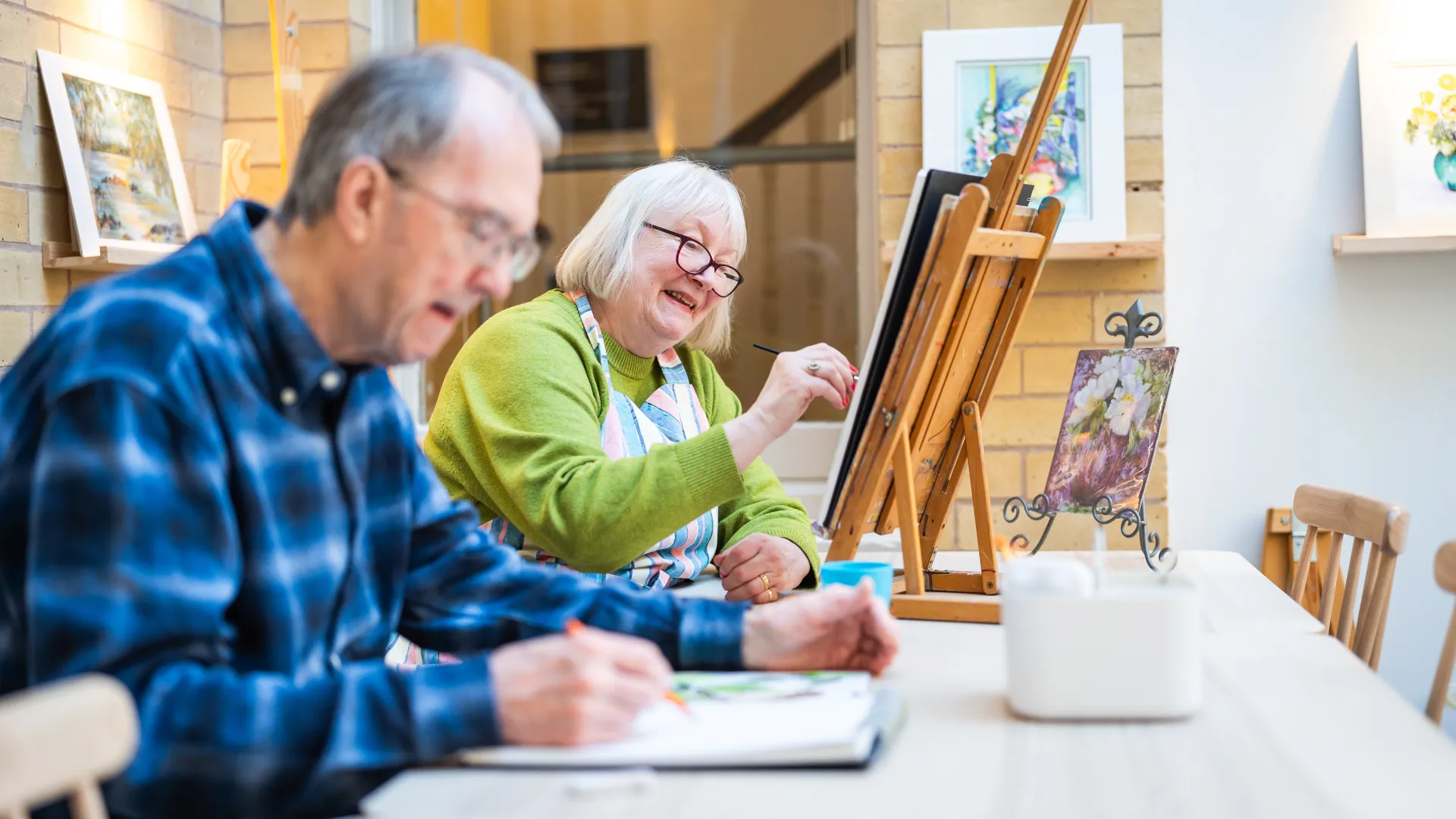 Art class at Mount Battenhall