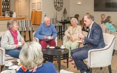 Rt Hon Sir Julian Smith at the home